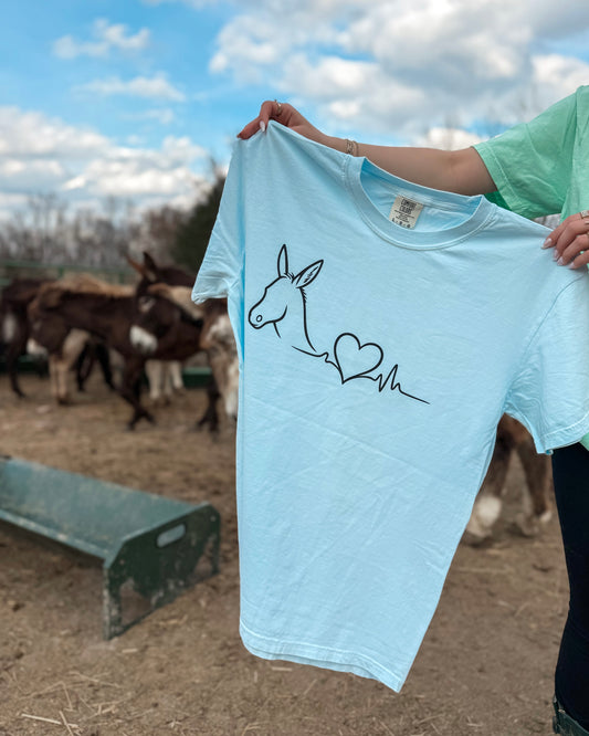 Every Heartbeat Matters Tee (Light Blue)