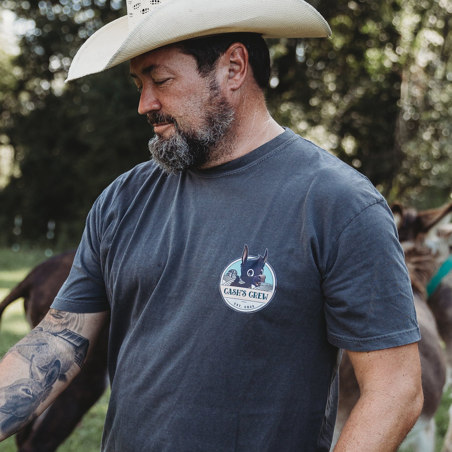 Cash's Crew T-Shirt (Pre-Order)