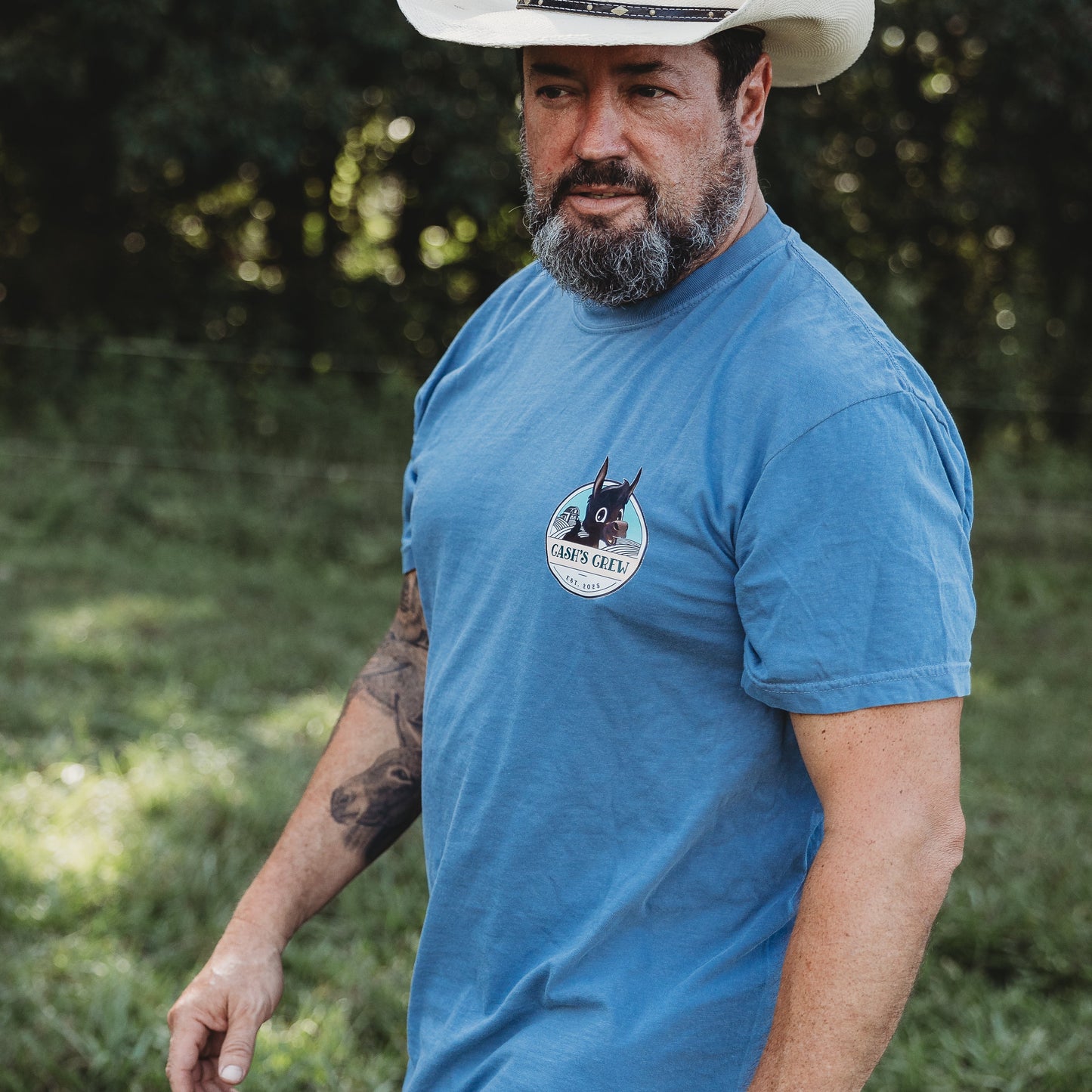 Cash's Crew T-Shirt (Pre-Order)