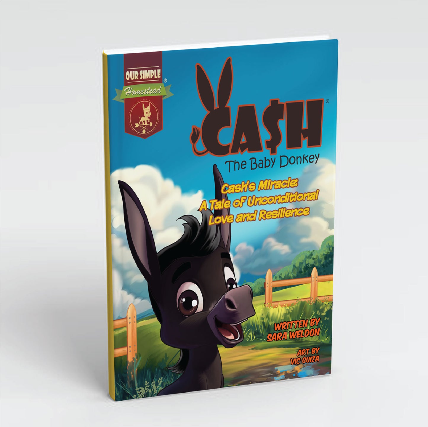Cash The Baby Donkey - Cash's Miracle Book
