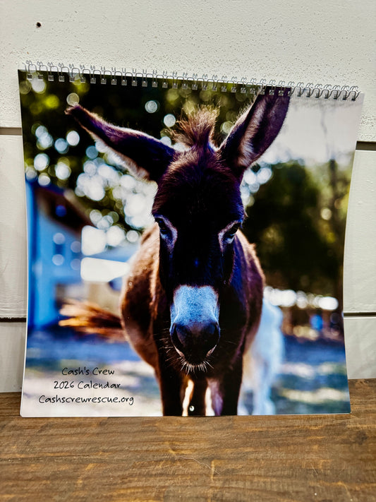 2026 Cash’s Crew Rescue Calendar