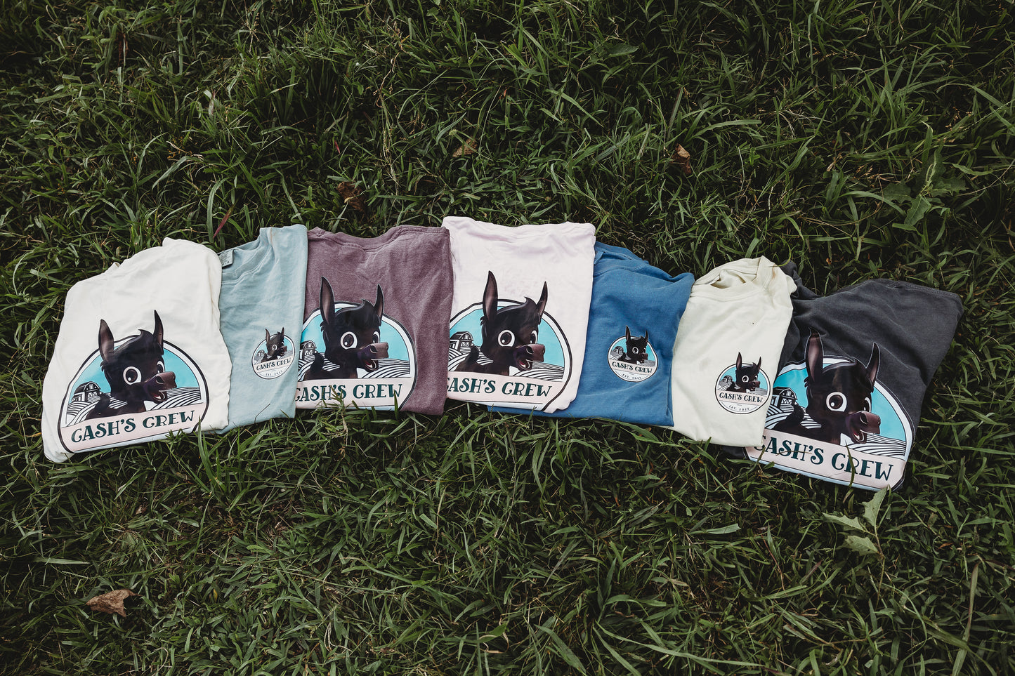 Cash's Crew T-Shirt (Pre-Order)